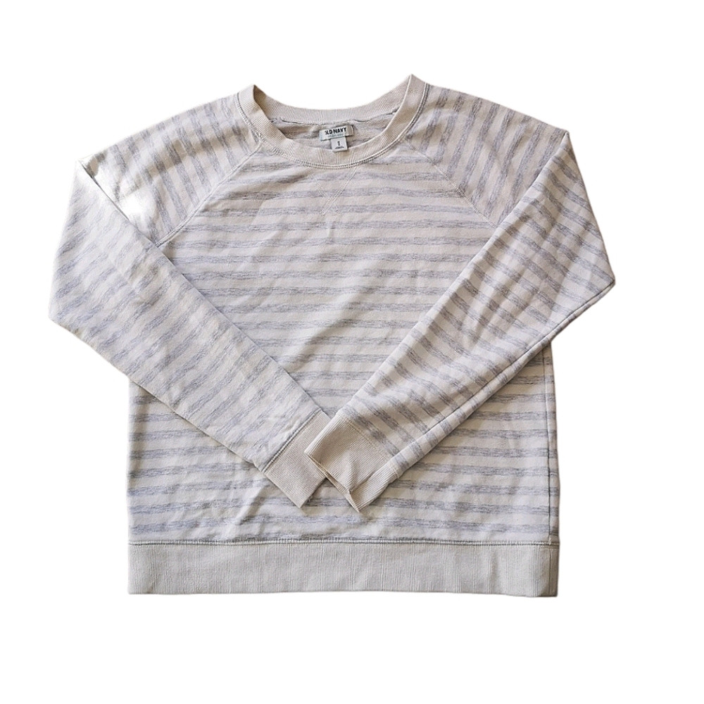 Old Navy Crewneck Horizontal Striped Sweater